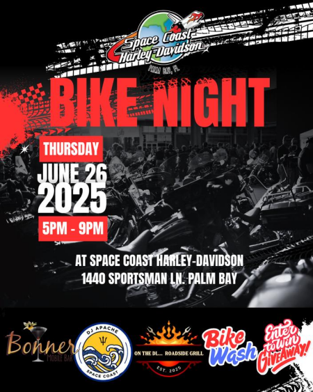 Space Coast June Bike Night