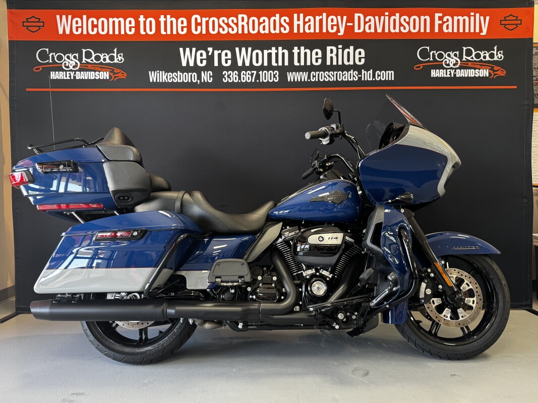 2023 Harley-Davidson<sup>®</sup> Road Glide<sup>®</sup> Limited Bright Billiard Blue/Billiard Gray -
