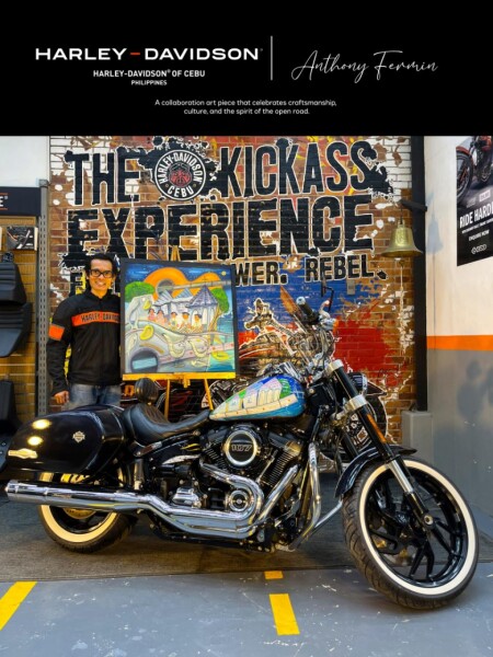 Harley-Davidson of Cebu Showcases “Strings of Home” by Anthony