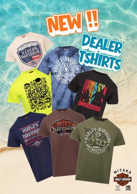 INFO➤NEW DEALER TSHIRTS ! ディーラーTシャツ入荷！ | Harley