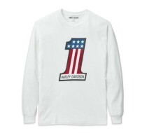 MEN'S #1 RACE GRAPHIC LONG SLEEVE TEE