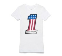 WOMEN'S #1 RACE GRAPHIC TEE