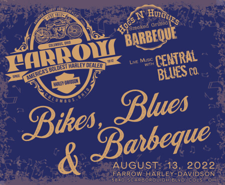 BIKE NIGHT! - 8/13/2022 - Bikes, Blues and BBQ at Farrow East