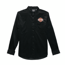 Camasa WOVEN BLACK