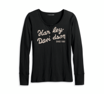 Tricou HENLEY BLACK