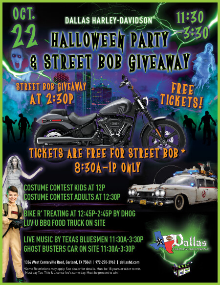 Halloween Party & Street Bob Giveaway