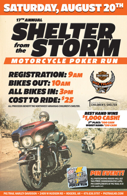 Shelter from the Storm Poker Run