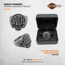 H-D®  CALAVERA STAINLESS STEEL SKULL RING