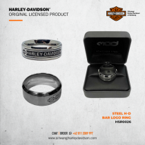 H-D STEEL BAR LOGO RING