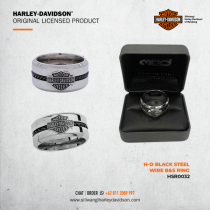 H-D BLACK STEEL WIRE B&S RING