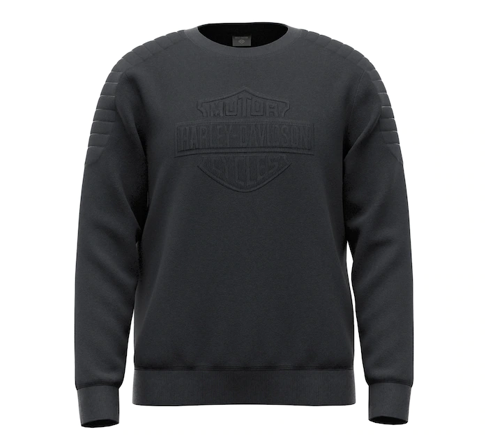 Black Beauty Men's Bar & Shield Industrial Sweatshirt