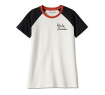 WOMEN'S ESSENTIAL RAGLAN RINGER TEE