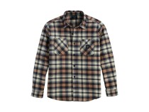 Košulja, Muška Harley Forever Flannel - Smeđa karirana