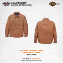 H-D® Men's Courier Canvas Riding Jacket - Sand