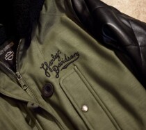 Women's Up North Parka with Leather Sleeves