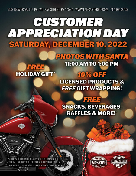 Customer Appreciation Day & Photos with Santa