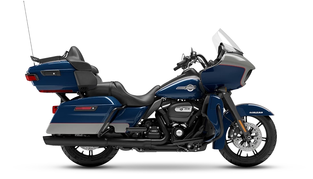 2023 Harley-Davidson<sup>®</sup> Road Glide<sup>®</sup> Limited Billiard Blue / Billiard Gray (Black