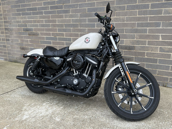 2022 Harley-Davidson<sup>®</sup> Iron 883<sup>™</sup> WHITE SAND PRL