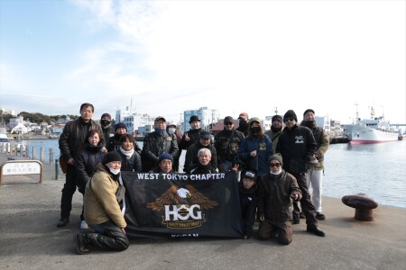 【チャプター活動】初走り「鮪を堪能ショートツーリングin三崎港」1/22（日）のご報告です。