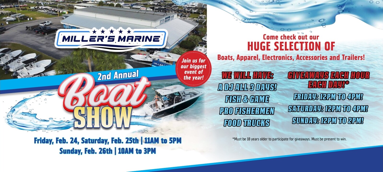 Millers Marine New & Used Boats Sales, Service, and Parts in Ocala