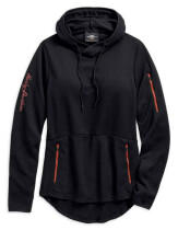【Woman】HOODIE-PERF WICKING.L/S,KNT