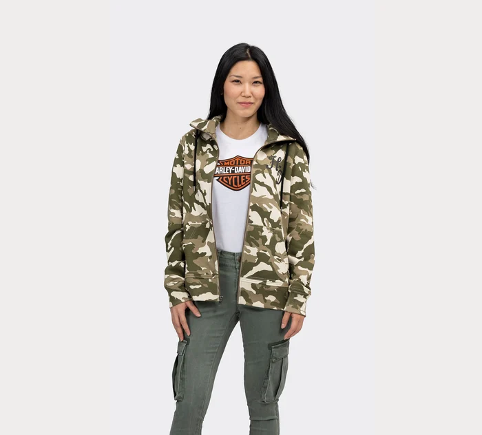 Majica s kapuljačom, Salute Camouflage -50%
