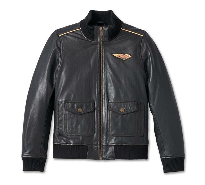 WOMEN'S 120th ANNIVERSARY BOMBER LEATHER JACKET | Harley-Davidson