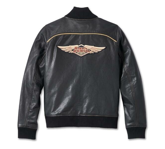WOMEN'S 120th ANNIVERSARY BOMBER LEATHER JACKET | Harley