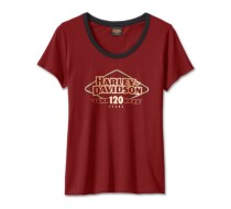 WOMEN'S 120th ANNIVERSARY SPEEDBIRD DIAMOND SCOOPNECK TEE