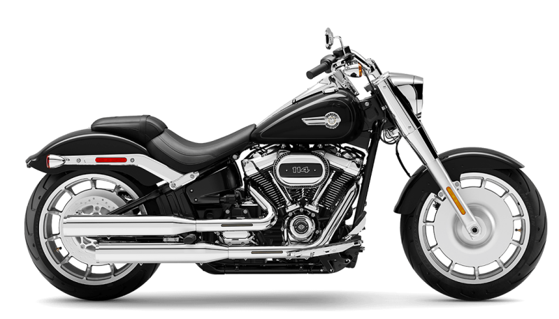 2023 Harley-Davidson<sup>®</sup> Fat Boy<sup>®</sup> 114 Vivid Black