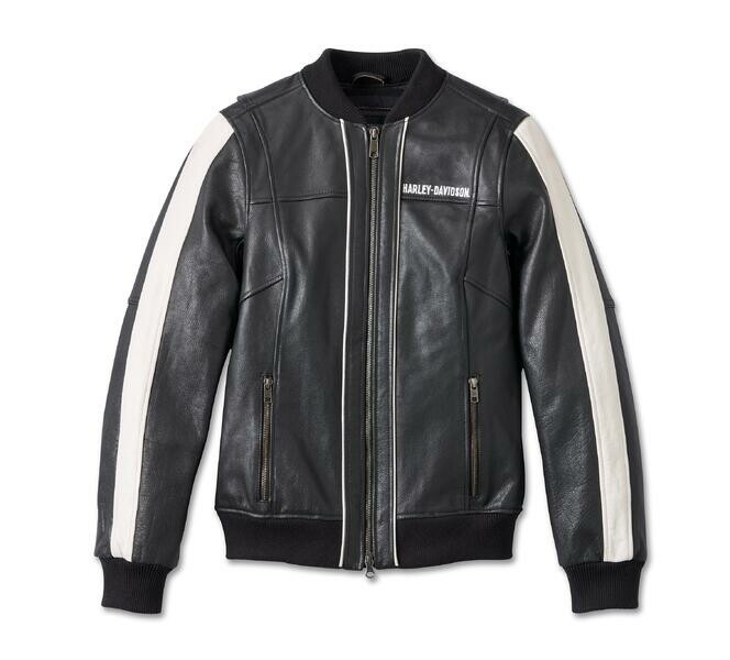 WOMEN'S PIPER BOMBER LEATHER JACKET | Harley-Davidson® 倉敷