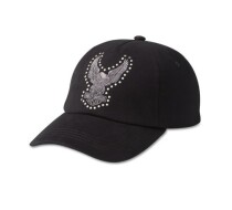 WOMEN'S EMBELLISHED EAGLE BASEBALL CAP