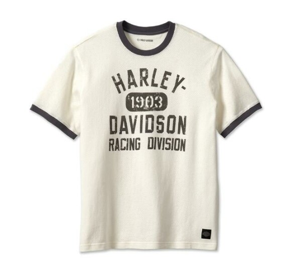MEN'S RACING RINGER TEE | Harley-Davidson® 倉敷