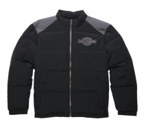 JACKET-WOVEN,BLACK