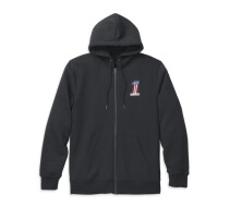HOODIE-KNIT,BLACK