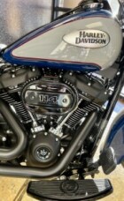 Billiard Blue / Billiard Gray (Black Edition) 2023 Harley-Davidson Heritage Classic FLHCS thumb 2