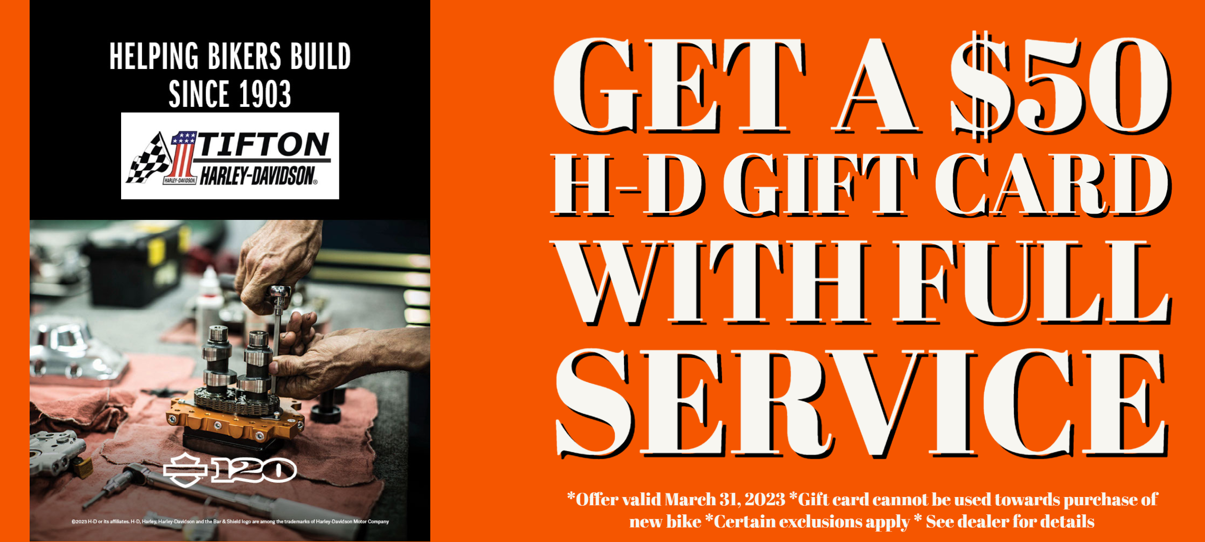 March Service Promotion