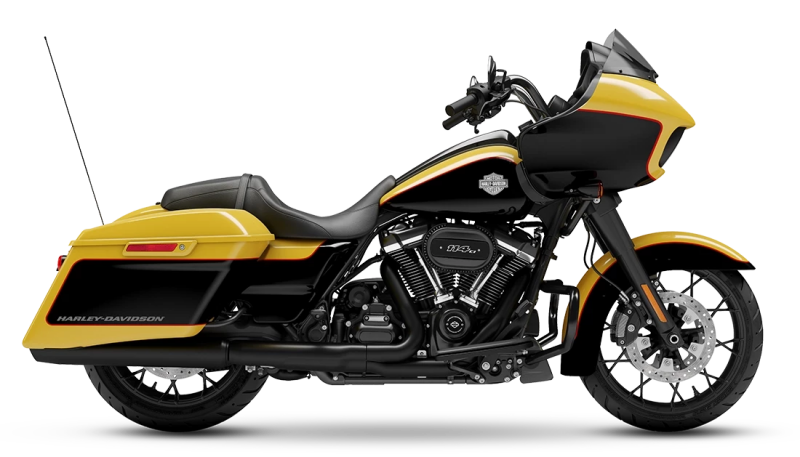 2023 Harley-Davidson<sup>®</sup> Road Glide<sup>®</sup> Special Industrial Yellow/Vivid Black – Blac
