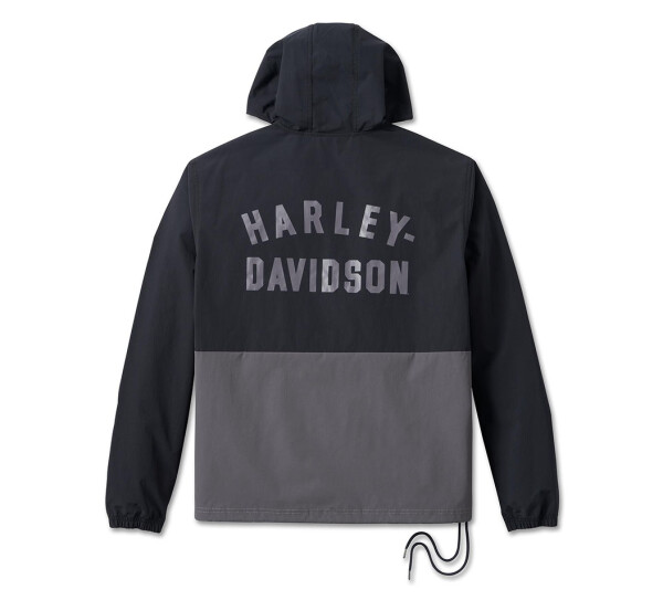Harley-Davidson ナイロンジャケット ブラック JACKET-NYLON,ANORAK,BLACK | Harley-Davidson® 三鷹