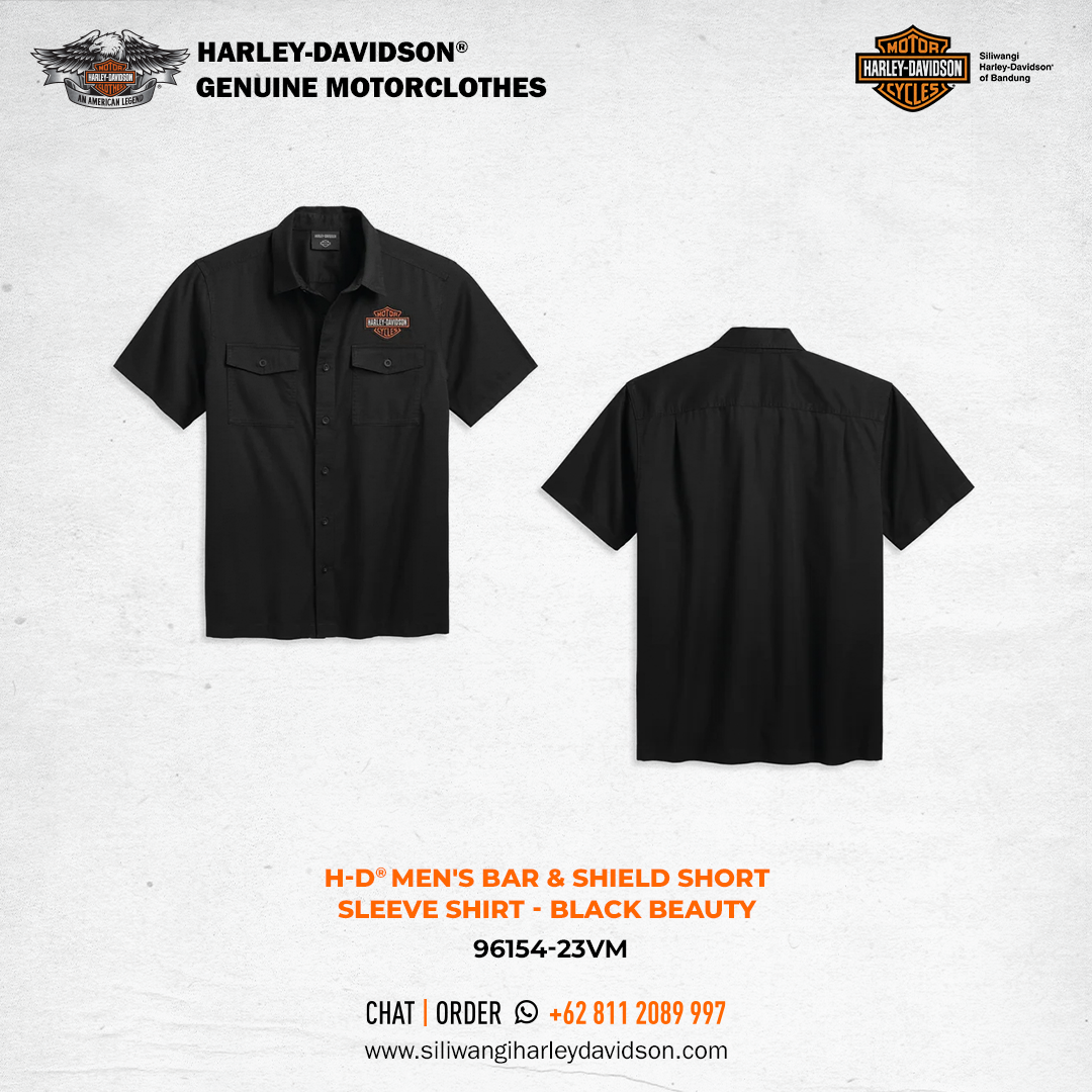 新作！【Harley Davidson】バー＆シールド ロングスリーブ ポロ バー＆シールドラグランロングスリーブTシャツ -ハーレー