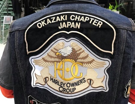 HG ハーレーダビッドソン ブルゾン MA-1 バイク