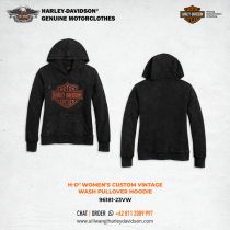 Harley-Davidson® Women's Custom Vintage Wash Pullover Hoodie