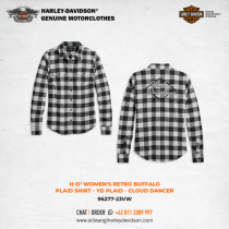 Harley-Davidson® Women's Retro Buffalo Plaid Shirt