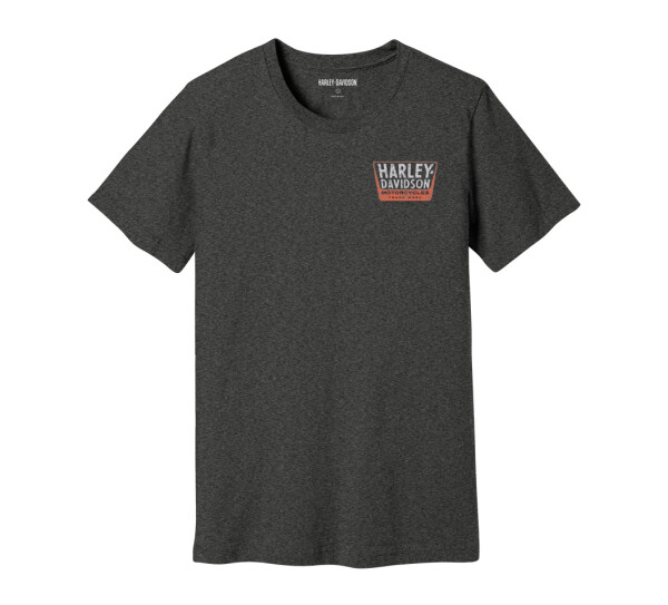 SFCロゴ　Tシャツ グレー リンガーロゴプリントTシャツ