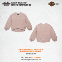 Harley-Davidson® Women's Craftsmanship Sweater - Ash Rose Marl