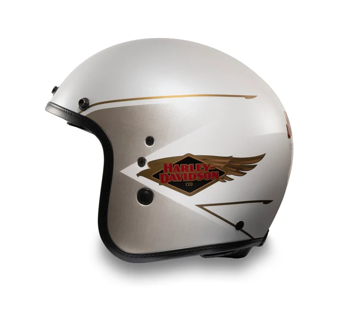 120th Anniversary Diamond H-D X14 SUN SHIELD 3/4 kaciga