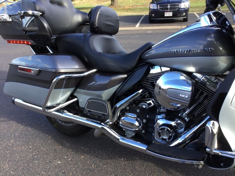 2014 Harley-Davidson Electra Glide Ultra Limited CHAR PRL/B SLVR W/ PINSTRIP - Photo 5