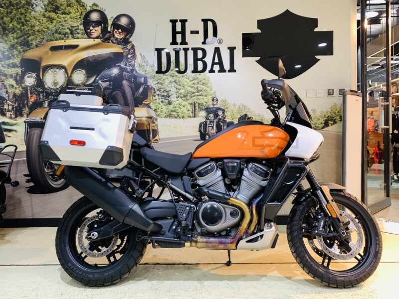 2021 Harley Davidson® Pan America Special® Baja Orange / Stone Washed White Pearl
