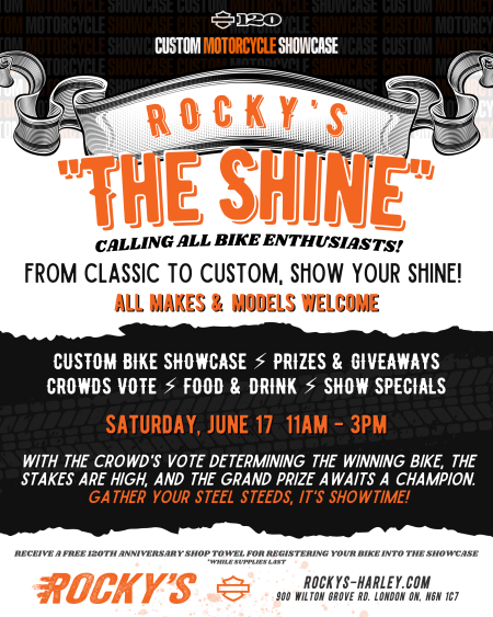 The Shine: Custom Motorcycle Showcase