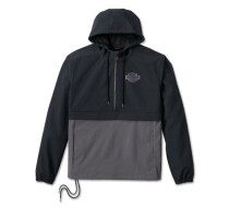 メンズ エッセンシャルカラーブロック アノラックジャケット